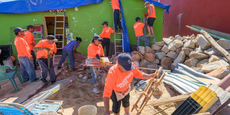 SAMARITAN’S PURSE STARTED RELIEF EFFORTS IN THE DAYS FOLLOWING THE STORM.
