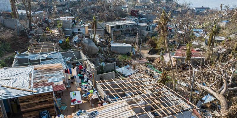 ACAPULCO SUFFERED WIDESPREAD DESTRUCTION FROM HURRICANE OTIS.