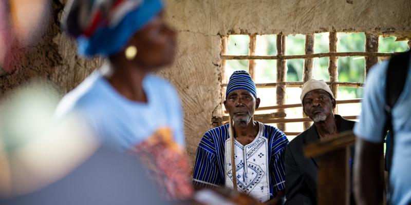 VILLAGE LEADERS, PICTURED HERE AT OUR TRAINING, ARE INTEGRAL TO EMPOWERING WOMEN AND FAMILIES TOWARD BETTER HEALTH EDUCATION.