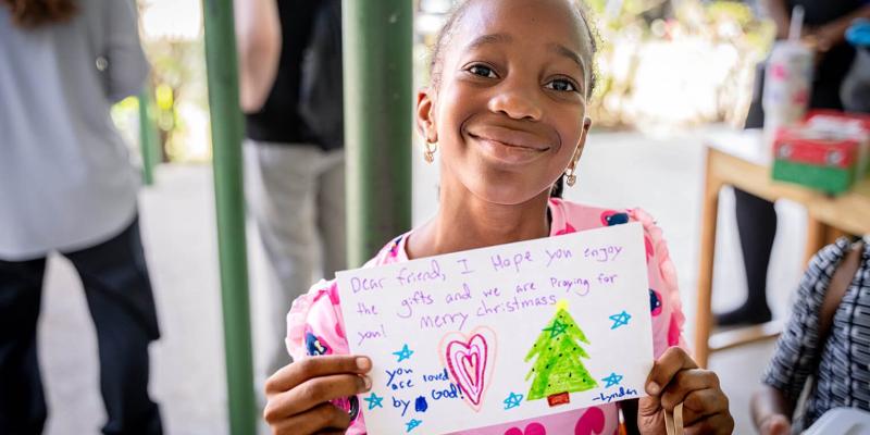 Letters are often a child's favorite item in their shoebox!
