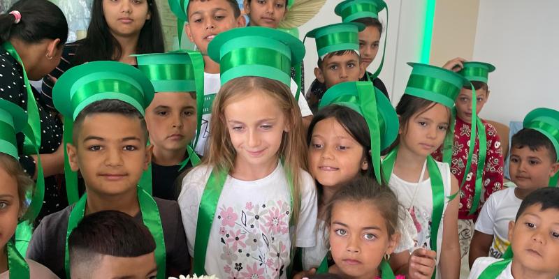 This class went all out to celebrate on their Graduation Day!