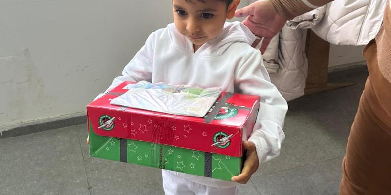 Every shoebox matters, because each one represents a child. 