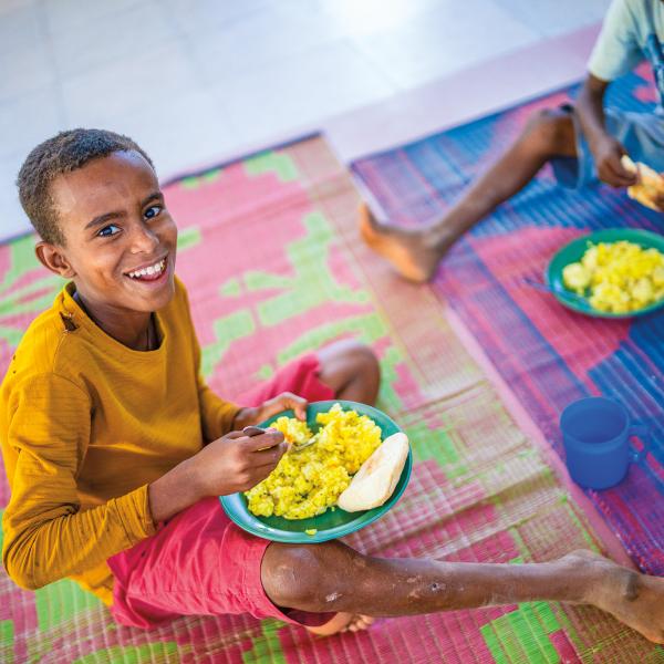 Provide Hot Meals for a Child