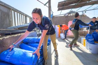 Our teams distributed shelter kits to Acapulco residents where Hurricane Otis ripped off roofs and flooded homes.