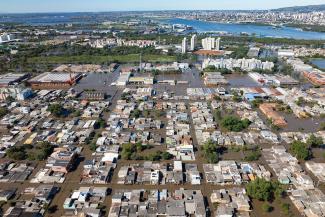 HOMES AND BUSINESSES ACROSS THE RIO GRANDE DO SUL REGION STILL SIT IN FLOODWATER. MORE RAIN IS EXPECTED TO COME.