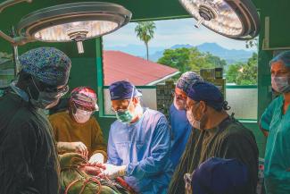 OUR SURGICAL TEAM served patients in Jesus’ Name.