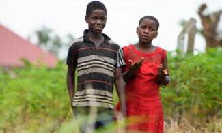 AFTER RECEIVING A SHOEBOX GIFT, EPIPHANI DECIDED TO GIVE HER GIFT TO HER FRIEND DANIEL BECAUSE HE WAS STRUGGLING.