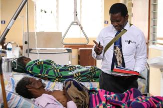 After serving in the local church for years, Gamaliel feels called to preach to the sick at Nkhoma Hospital.