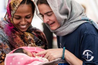 Our Field Hospital team has helped women deliver hundreds of healthy babies over the past few months.