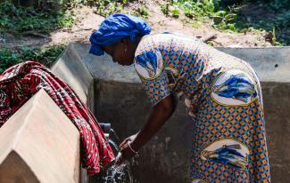 Reliable access to springs has provided an abundance of water and restored peace to six villages in Haut-Uele Province, Democratic Republic of the Congo.