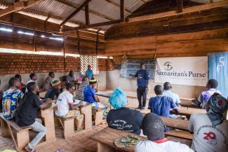 A clean water committee was formed and Samaritan’s Purse instructors taught about protecting ground water, good hygiene practices, and spring maintenance and repair.