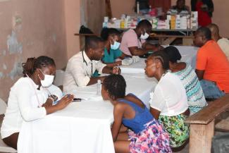 Helping Displaced Families in Haiti