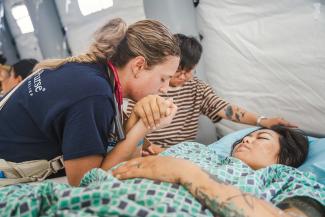 PRAYER was an important part of  our patient care. 