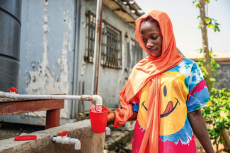 CLEAN WATER access is one way we are helping inmates.