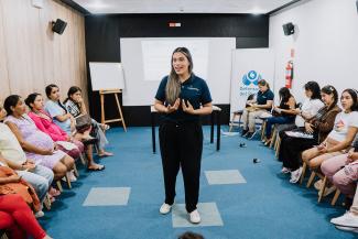 At Samaritan’s Purse maternal clinics in Colombia near the border with Venezuela, pregnant mothers are introduced to the Gospel as they find a refuge from the chaotic world around them.