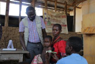 Our health and nutrition teams identify children threatened by acute malnutrition and provide supplements and other treatments.