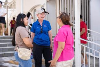Chaplains from the Billy Graham Evangelistic Association bring the Gospel into every conversation with islanders who are confused, anxious, and weary after the life-altering storm.