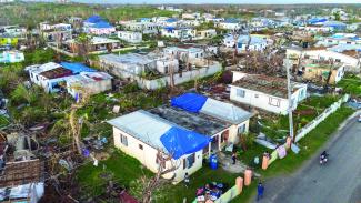 More than 1.5 million Jamaicans were affected by the hurricane and homes were severely damaged.