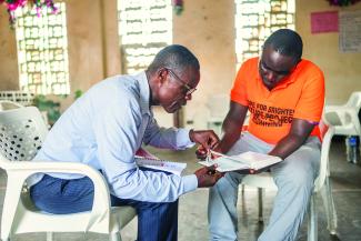 In a prison in Liberia, God transformed a Muslim teacher into a child of the King.