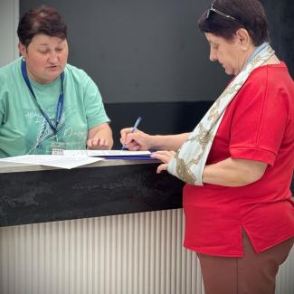 The welcome our Mobile Medical Unit team gave Nadia meant as much to her as the quality services she received.