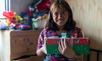 Although she initially only went to the Operation Christmas Child outreach event for her brother’s sake, Angelita rejoiced over gifts in her own shoebox and how knowledge of the Lord Jesus Christ transformed her life!